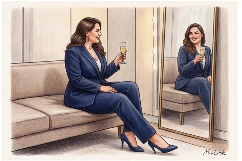 Образы на корпоратив для полных женщин (plus size): подчеркиваем достоинства - 6