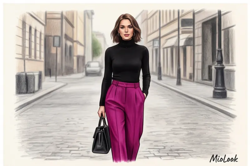 Как перестать носить только черное и начать внедрять яркие цвета - 3