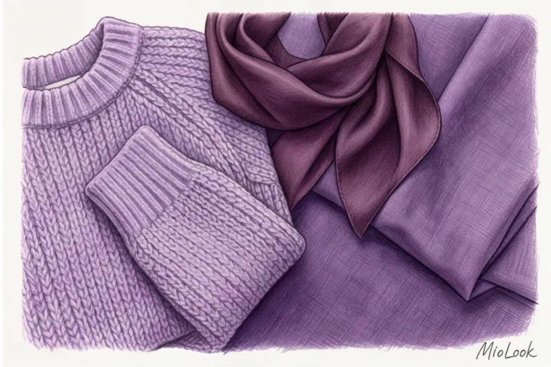 Фиолетовый и лиловый: мистические оттенки в повседневном стиле - 3