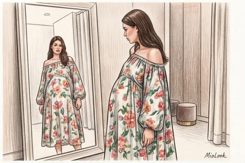 Нарядные платья для беременных: что надеть на праздник и фотосессию - 6