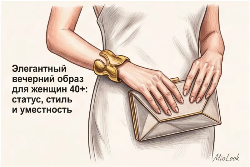 Элегантный вечерний образ для женщин 40+: статус, стиль и уместность - 5