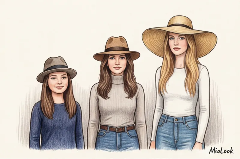 Головные уборы и пропорции: как выбрать шляпу или шапку по росту - 2