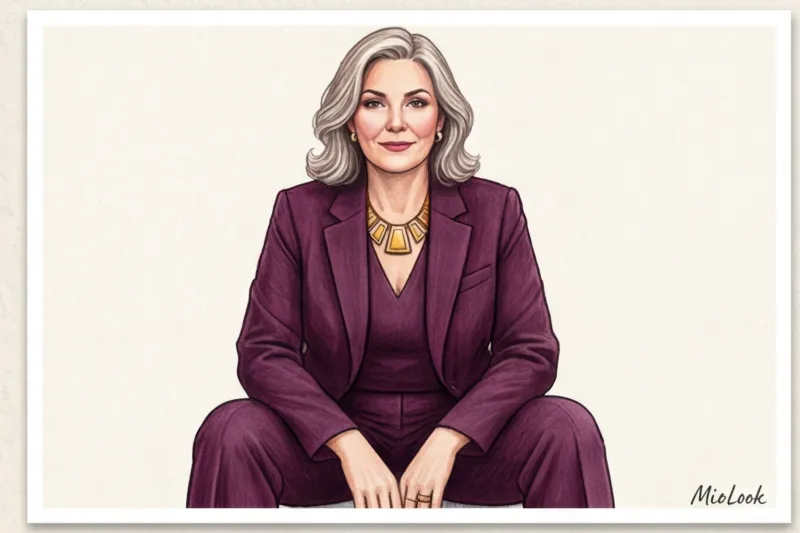 Стиль для полных женщин после 50 лет: как скрыть недостатки и подчеркнуть достоинства - 4