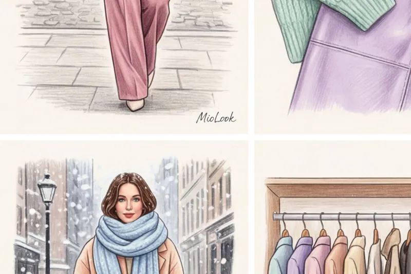 Как красиво сочетать пастельные тона в одежде - 4