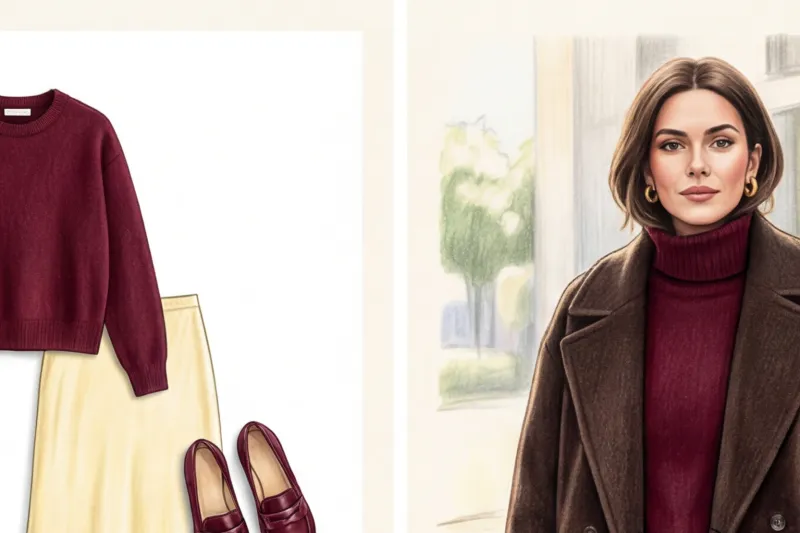 Бордовый и винный: с чем сочетать самый благородный тренд сезона - 2