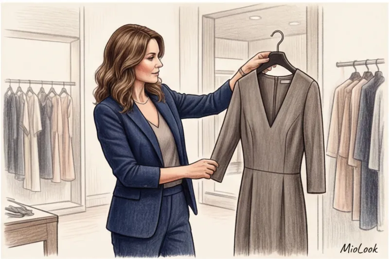 Ideal dresses that conceal the belly and sides: tips