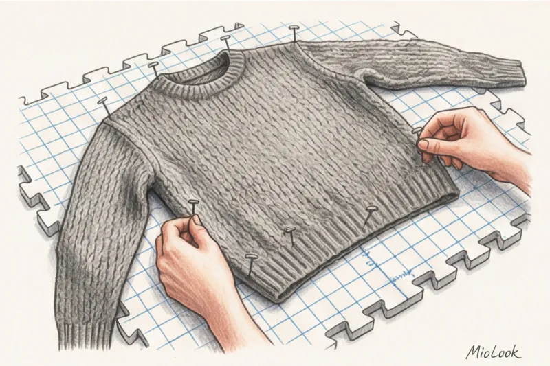 Что делать, если любимый шерстяной свитер сел после стирки - 8