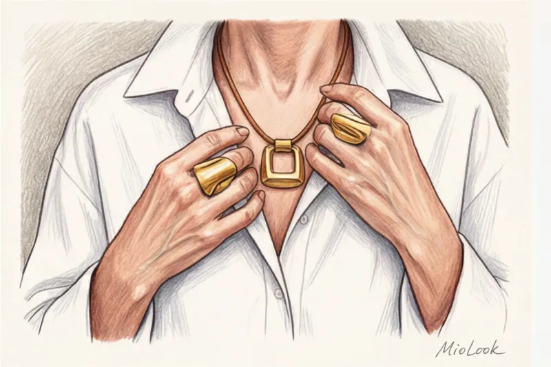 Аксессуары для женщин 50+: как правильно носить шарфы, сумки и украшения - 6