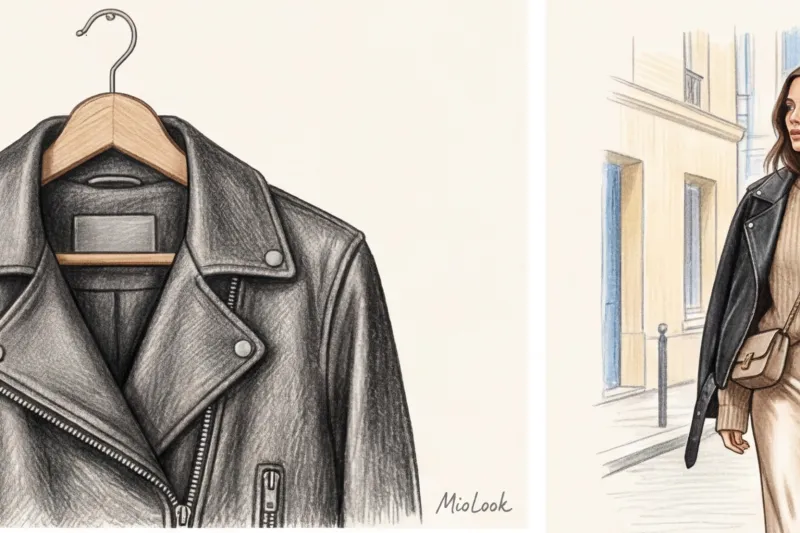 Кожаная куртка-косуха: как вписать в базовый гардероб - 2