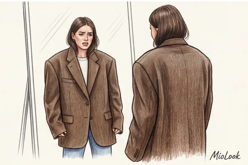 Как носить оверсайз невысоким девушкам и не казаться ниже - 8