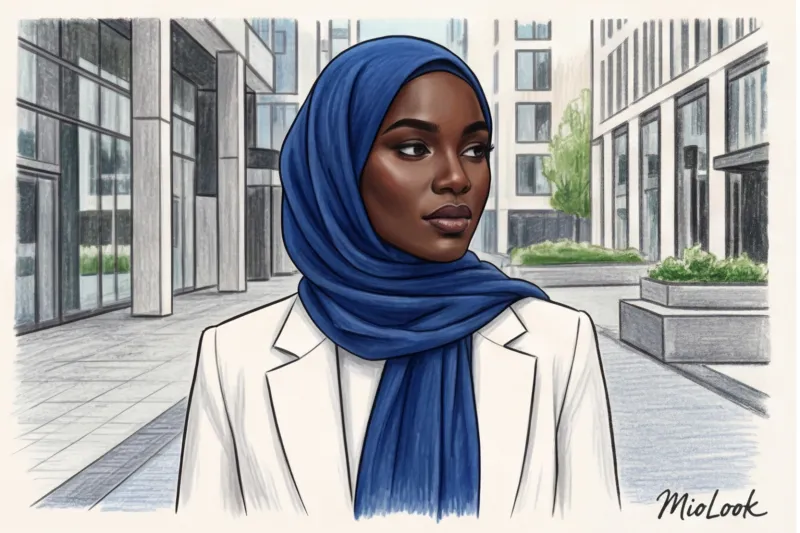 Как подобрать цвет хиджаба для смуглой кожи: лучшие сочетания и контрасты - 4