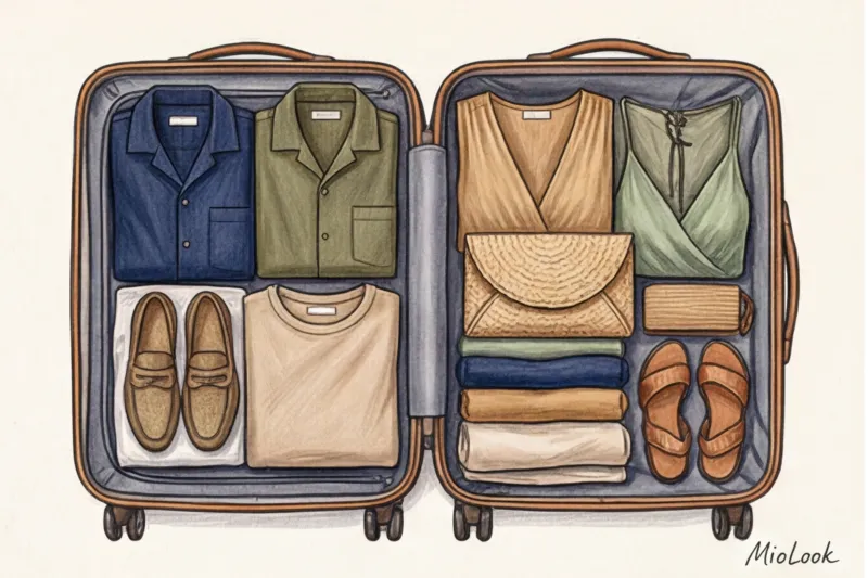Парные образы для отпуска и моря: собираем чемодан на двоих - 4