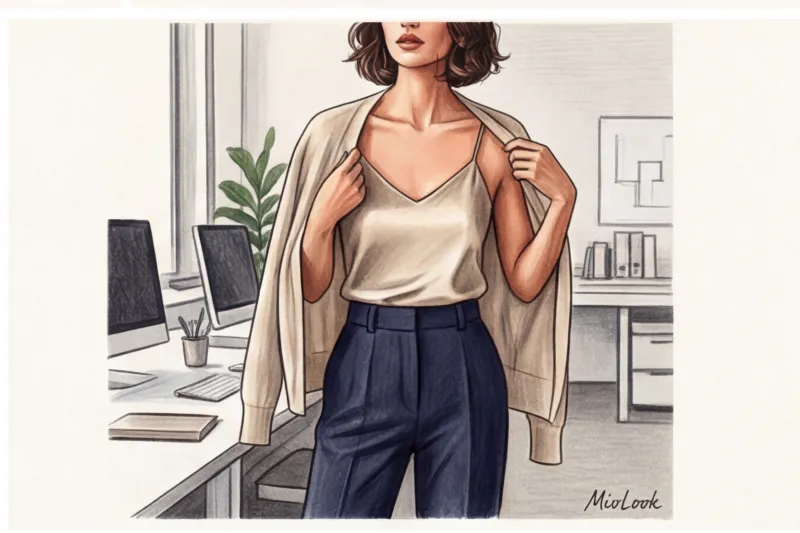 Летний деловой стиль для творческих профессий: спасаемся от жары красиво - 6