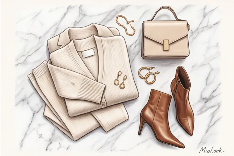 Трикотажные костюмы: как носить и не выглядеть как в домашней одежде - 6