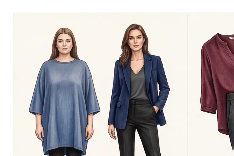 Як приховати живіт Базовий гардероб для фігури яблуко