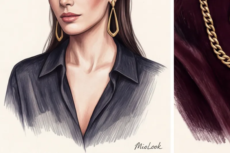 Какие украшения носить при широких плечах и большой груди - 7