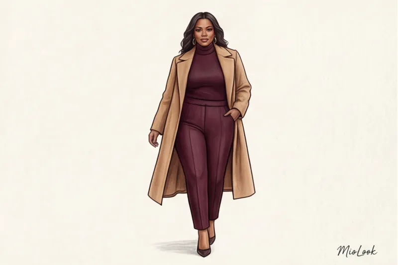 Деловая фотосессия для полных женщин: выигрышные фасоны и образы - 4