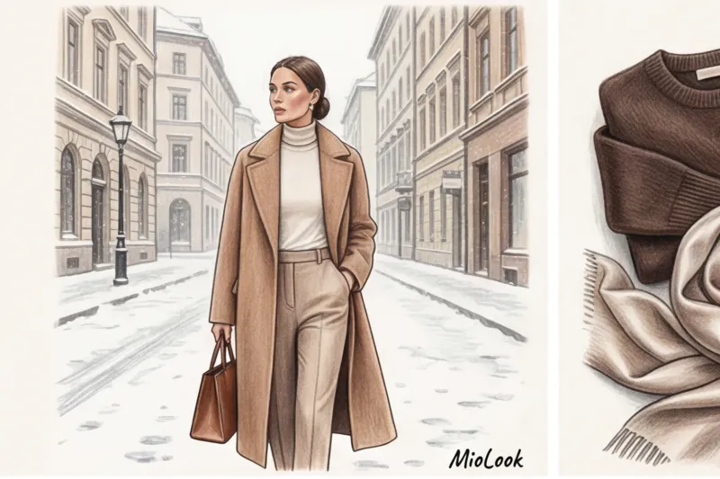 Стиль clean girl зима: теплий та затишний мінімалізм