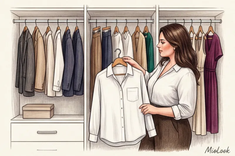 Базовый гардероб для полных женщин с учетом типа фигуры (Plus Size) - 5