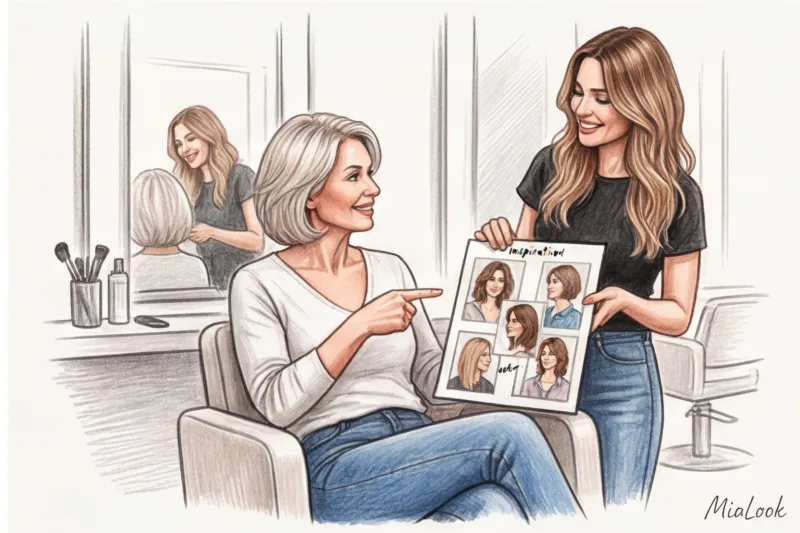 Омолаживающие стрижки для женщин 50 лет: тренды и нестареющая классика - 6