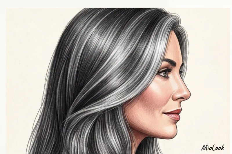 Haircuts for gray hair: how to wear gray hair after 35