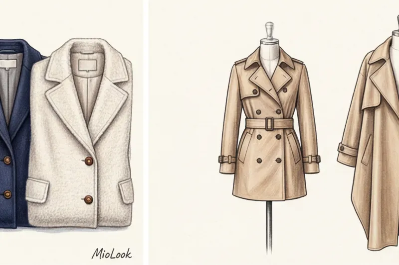 Верхняя одежда для женщин 40 лет: пальто, тренчи и куртки - 2