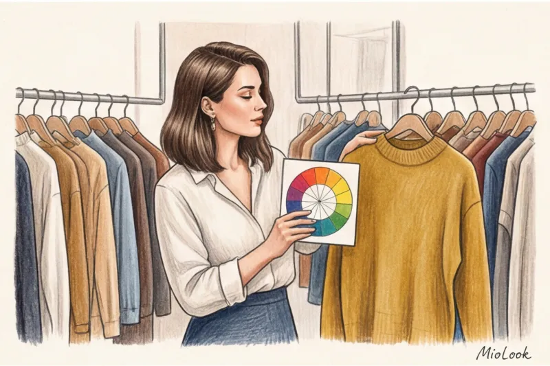 Как использовать цветовой круг Иттена при составлении гардероба - 8