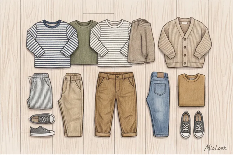 Детский капсульный гардероб: Как одевать ребенка стильно и практично - 2