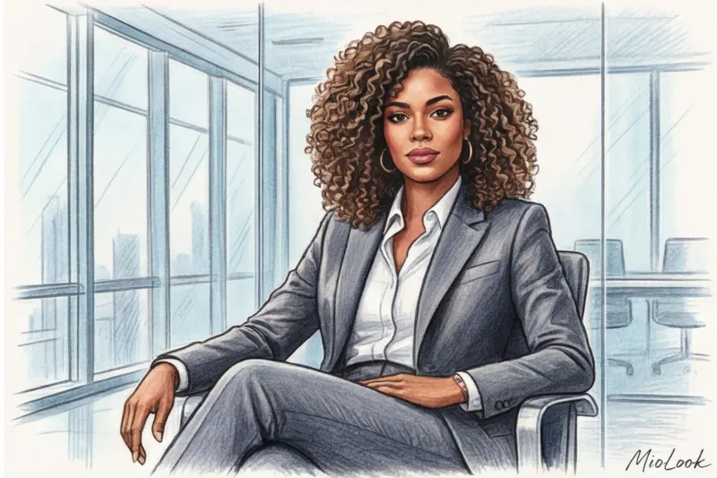 Идеальная форма для кудрявых волос: стрижем так, чтобы локоны не пушились - 6