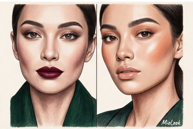Макияж под зеленое и изумрудное платье: подчеркиваем цвет наряда - 2