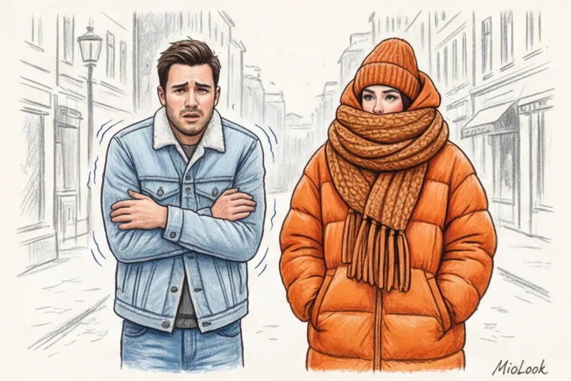 Зимние парные образы: стильные идеи для холодной погоды - 5