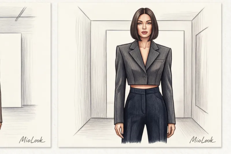 Гамин-Драматик по Ларсон: дерзкий стиль и геометрия в гардеробе - 9