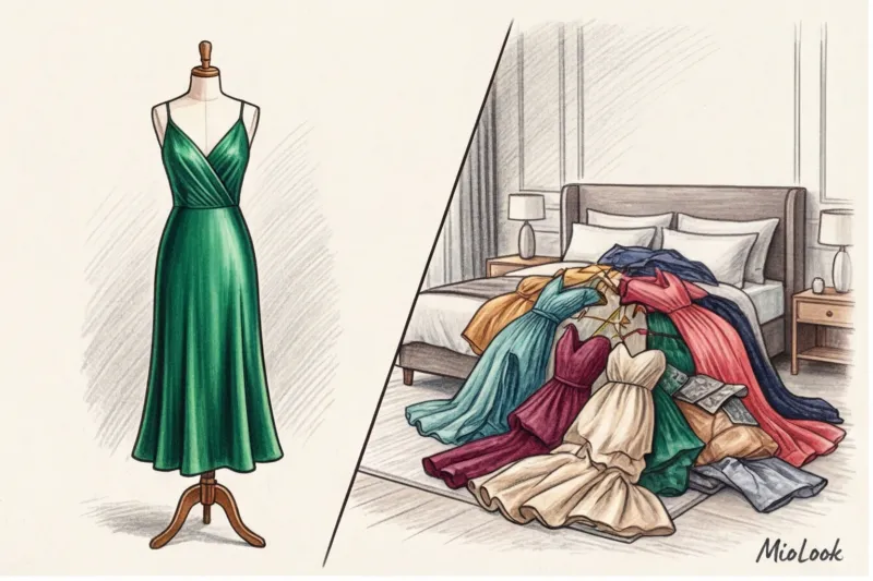 How to try on a dress online from a photo before buying