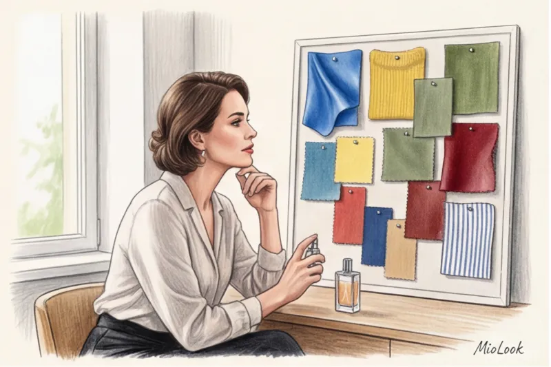Color olfactory: how to match perfume to your clothes