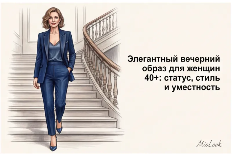 Элегантный вечерний образ для женщин 40+: статус, стиль и уместность - 3
