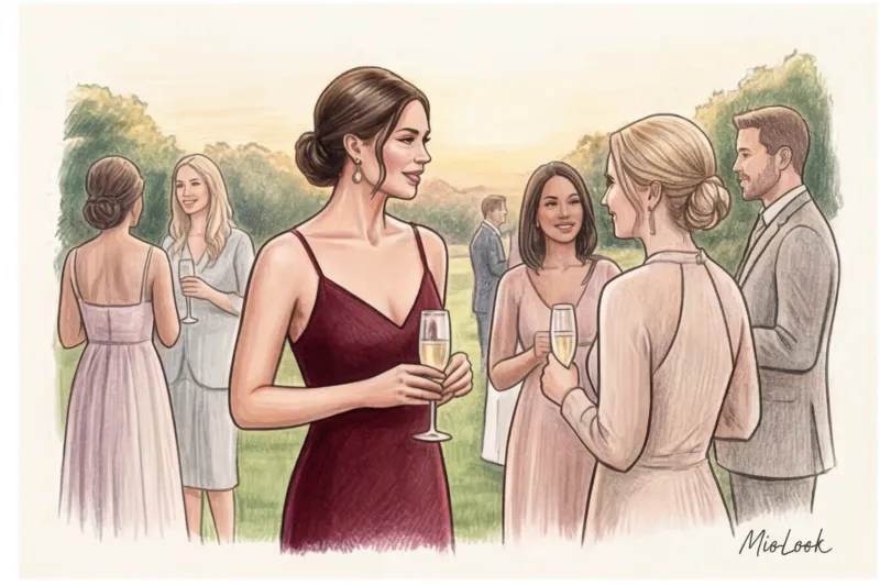 Красное платье на свадьбу: уместно ли и как не затмить невесту - 7