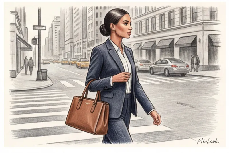 Трендовая гладкая укладка: идеальный хвост и пучок без петухов - 8