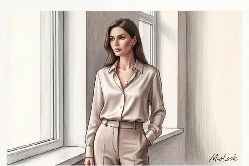 Шелк и атлас: в чем разница и что лучше выбрать для базового гардероба - 2