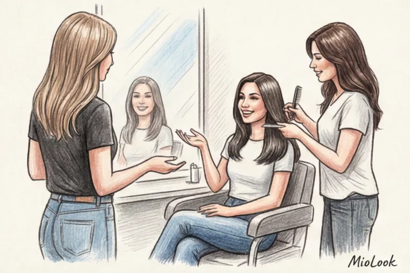 Как стричь густые и тяжелые волосы: убираем лишний вес без потери качества - 5