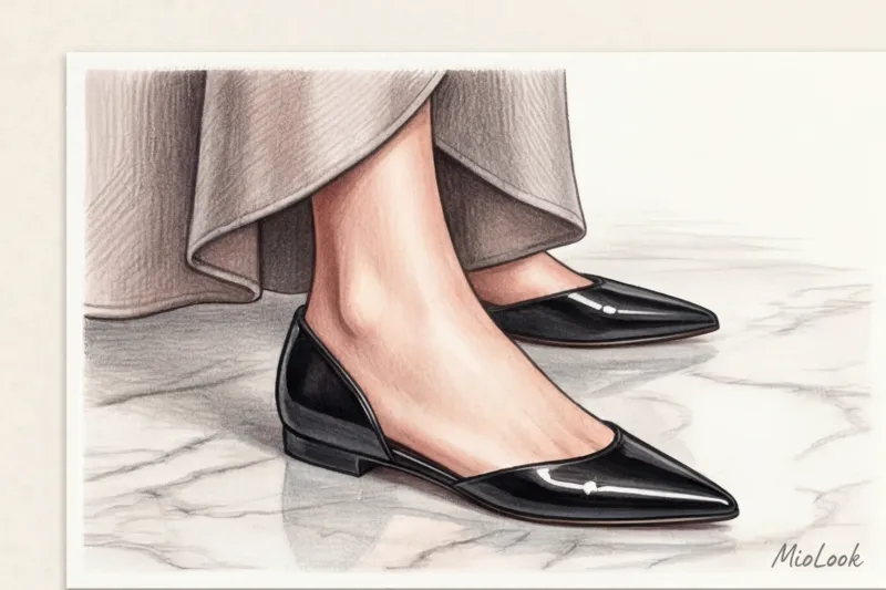 The Perfect Flat Evening Shoes: Stylist Tips