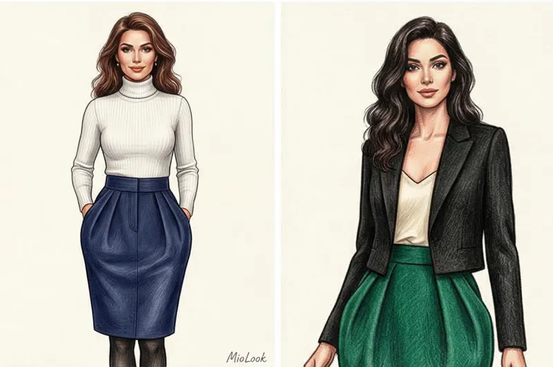 Юбка-тюльпан - 2