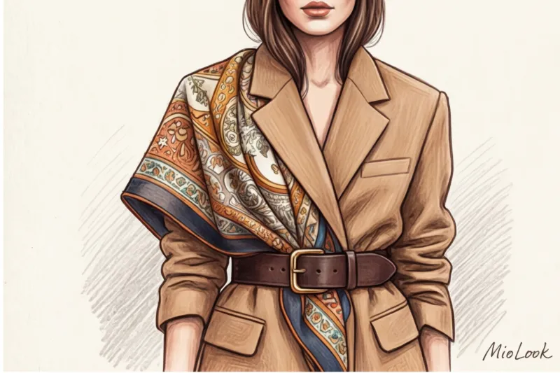 Шелковые платки: 10 стильных способов завязать аксессуар - 3