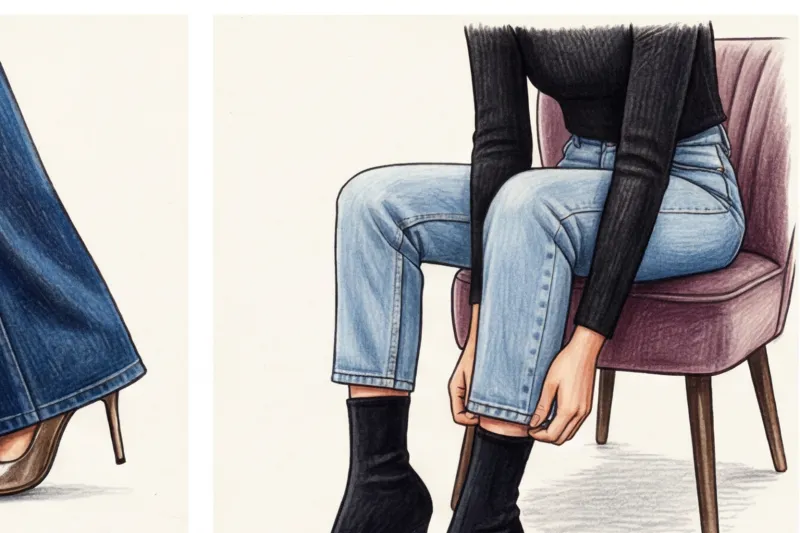 С какой обувью носить разные модели джинсов: шпаргалка стилиста - 3