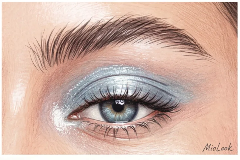 Блеск для губ и цветные тени: как сделать современный макияж Y2K - 9