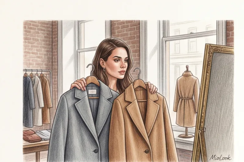 How to Choose a Basic Coat: Fabric, Cut, and Length