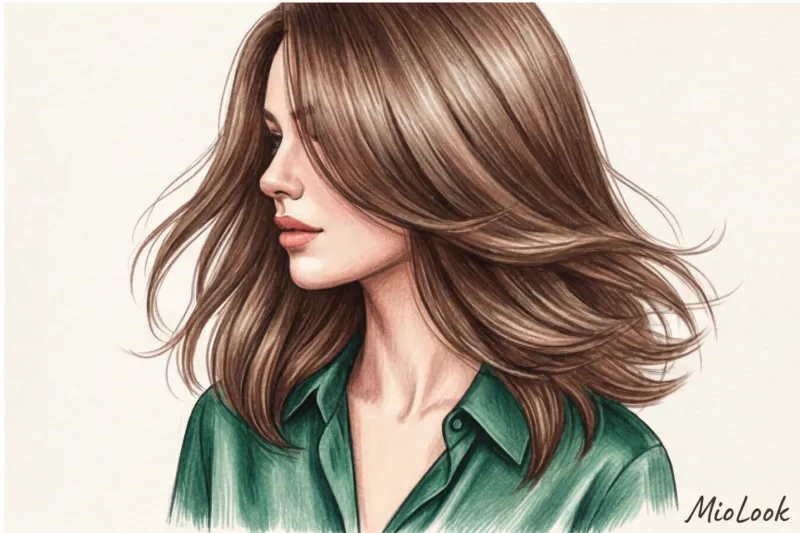 Стрижки на средние волосы: самые актуальные варианты года - 9