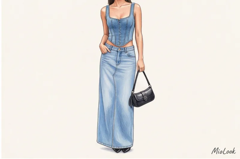 Джинсовый тотал лук: как повторить культовые деним-образы из 2000-х - 3