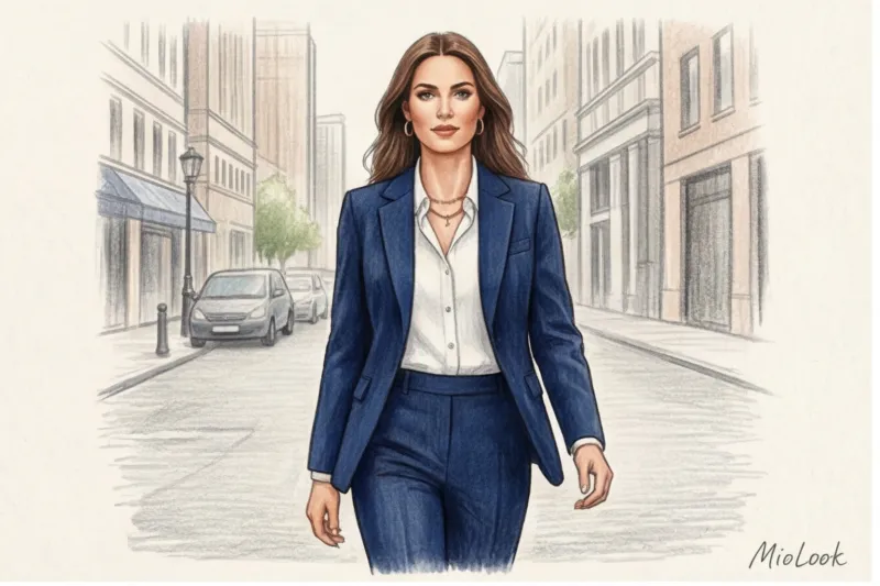 What to wear with blue to look expensive