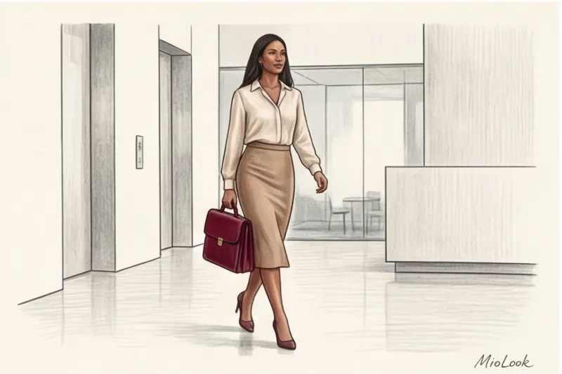 Красный цвет в деловом гардеробе: как демонстрировать лидерство и не казаться агрессивной - 7