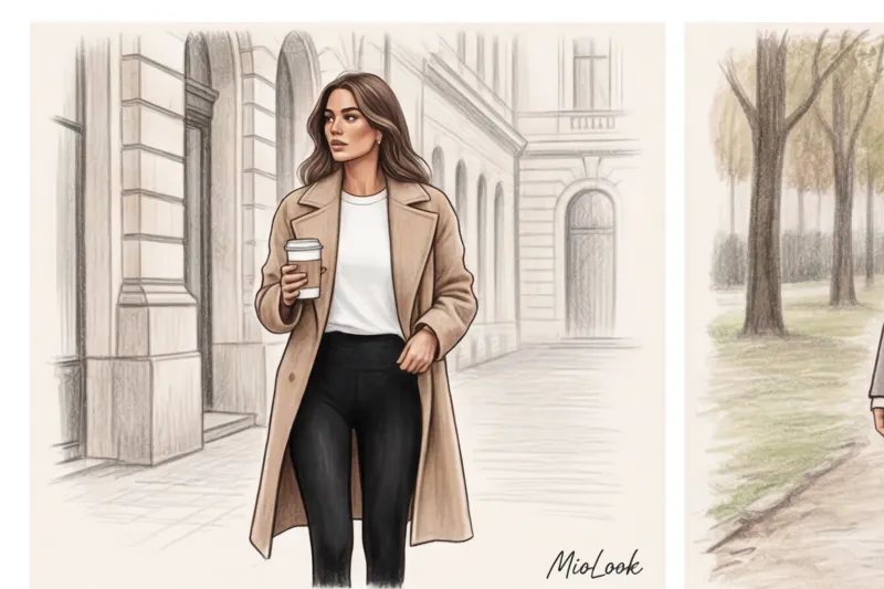Sporty Chic: What to Wear with Ribbed Leggings in the City